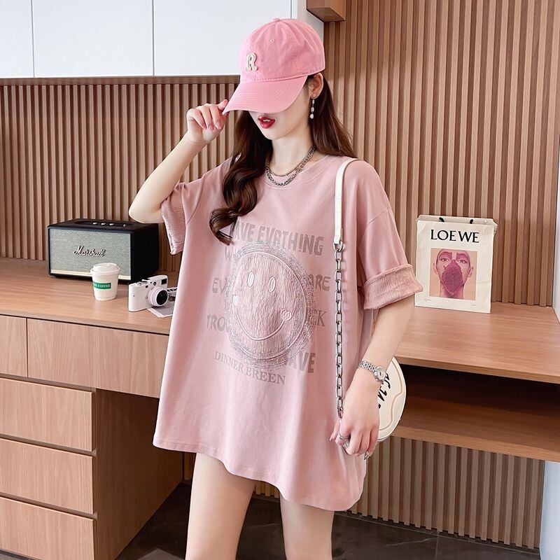 大好評 カジュアル 絶対欲しい キュート プリント全3色 半袖Tシャツ カットソー ＜S-8600＞