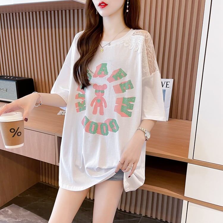 【半額！期間限定！！】美人度アップ スウィート ファッション 半袖シャツ<S-6632>