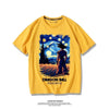 人気商品 目立つ ラウンドネック カジュアル 半袖 Tシャツ <S-13043>