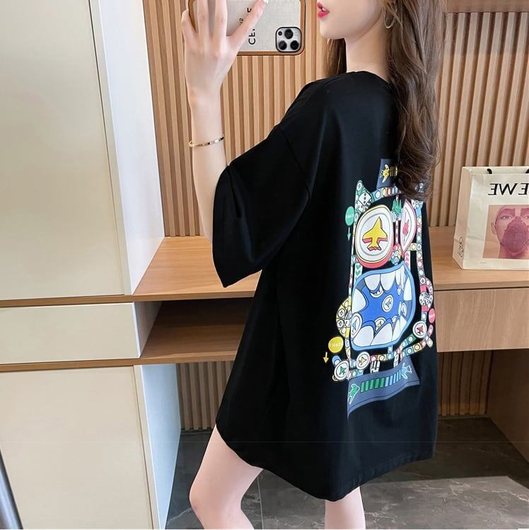 パーソナライズされたプリント半袖Tシャツ<S-5036>