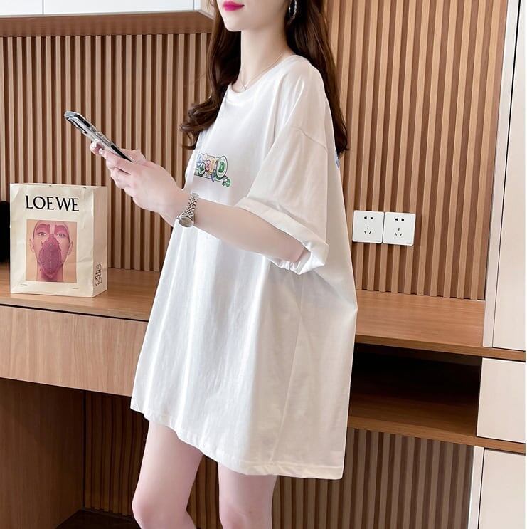パーソナライズされたプリント半袖Tシャツ<S-5036>