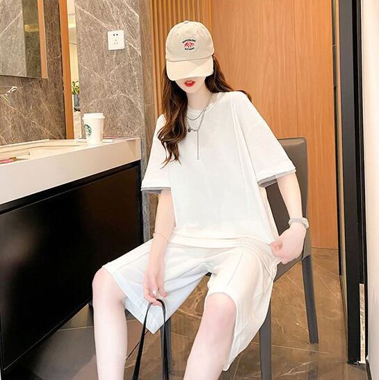 定番シンプル 半袖Ｔシャツⅹパンツセット全4色 カジュアル <S-8732>