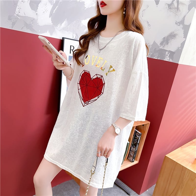 話題沸騰中 ファッション 個性派 プリント 全3色 半袖Tシャツ<S-8508>