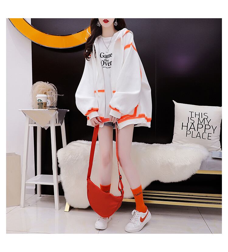 【裏起毛】元気いっぱい  厚手フード付きスタジャン 全3色パーカ<S-10346>