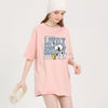 男女兼用 ルーズシルエット 半袖 Tシャツ <S-13136>