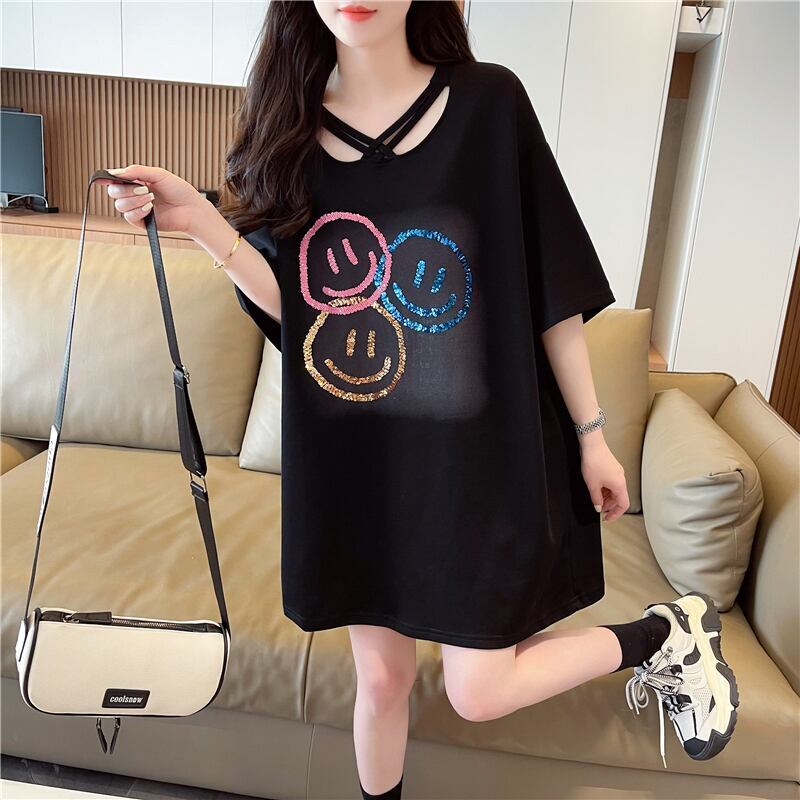 今季マストバイ スウィート 特別デザイン プリント 全2色 半袖Tシャツ<S-8538>
