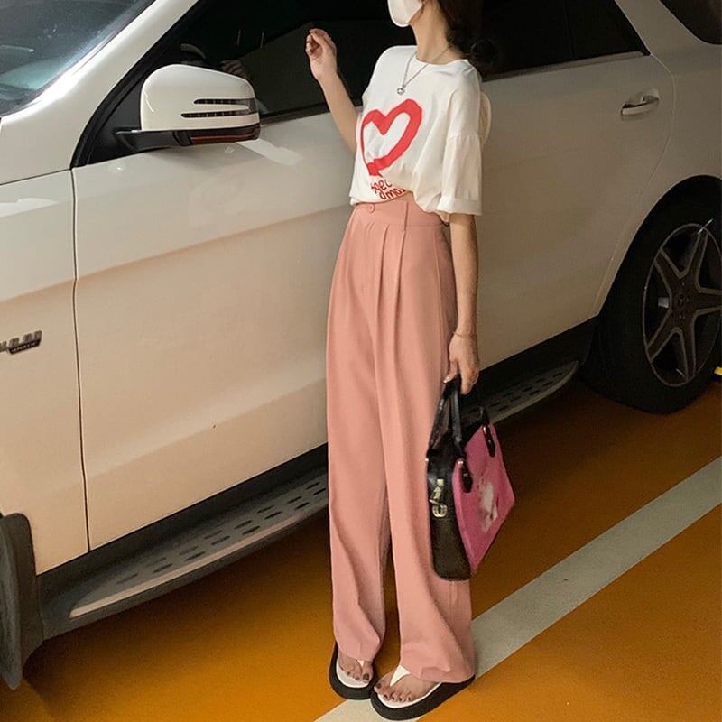 オシャレ度満点 3色選択可 好感度満載 無地 パンツ ボトムス＜S-3081＞