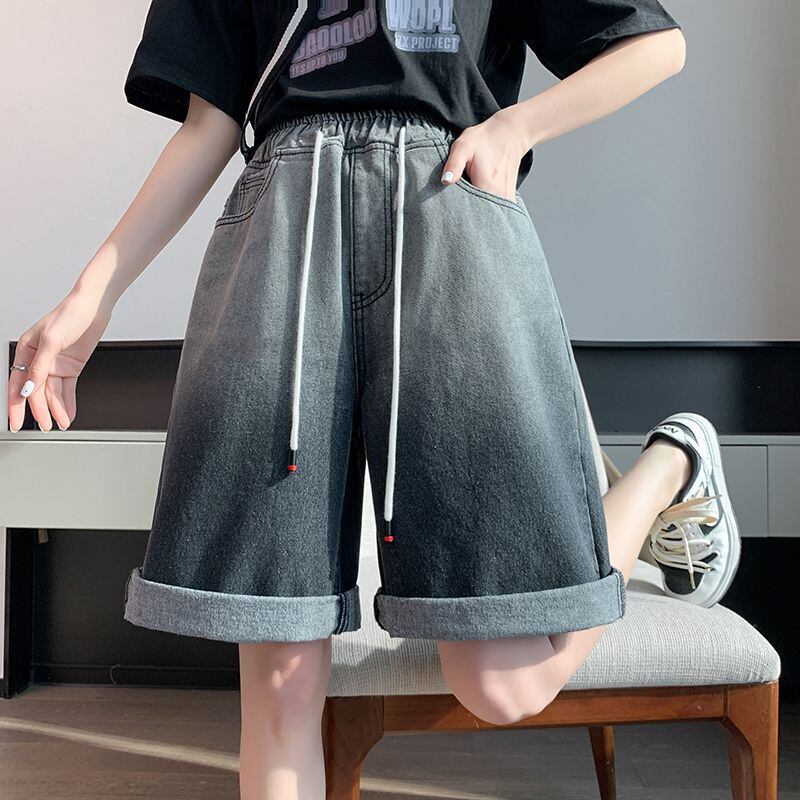 絶対欲しい オシャレ度満点 ゆったり感アップ ディップダイ デニム パンツ＜S-8303＞