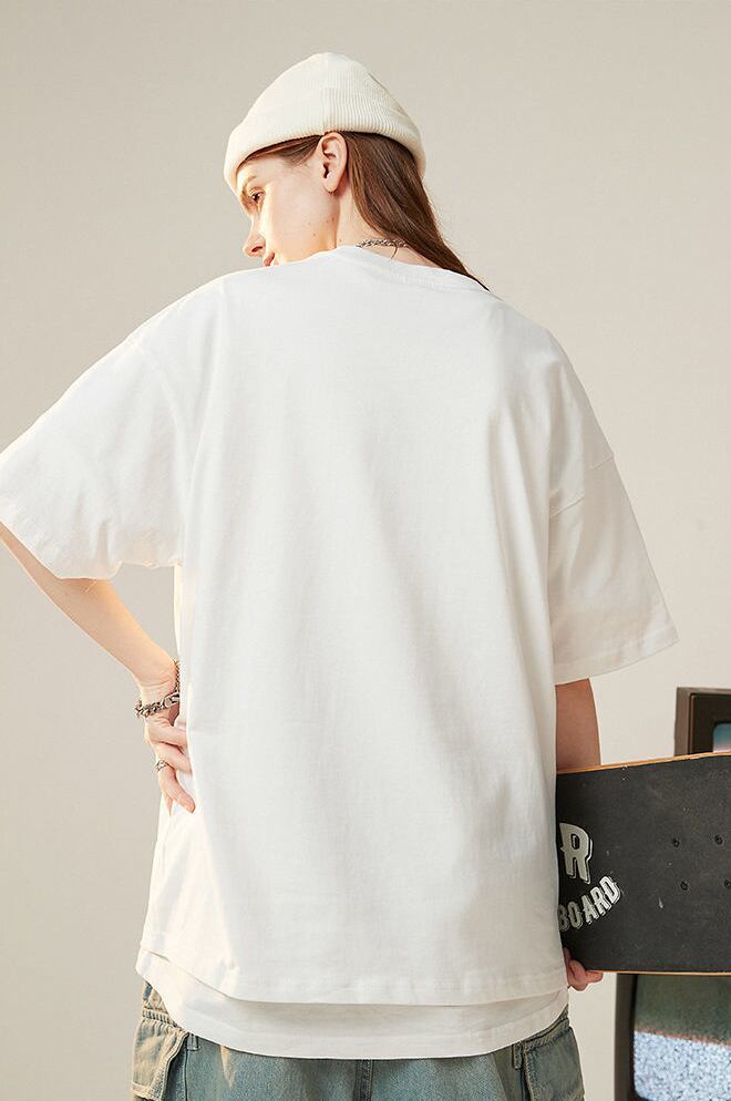 絶対欲しい デザイン性抜群 売り切れ必至 ファッション プリント 4色選択 半袖Tシャツ＜S-9293＞