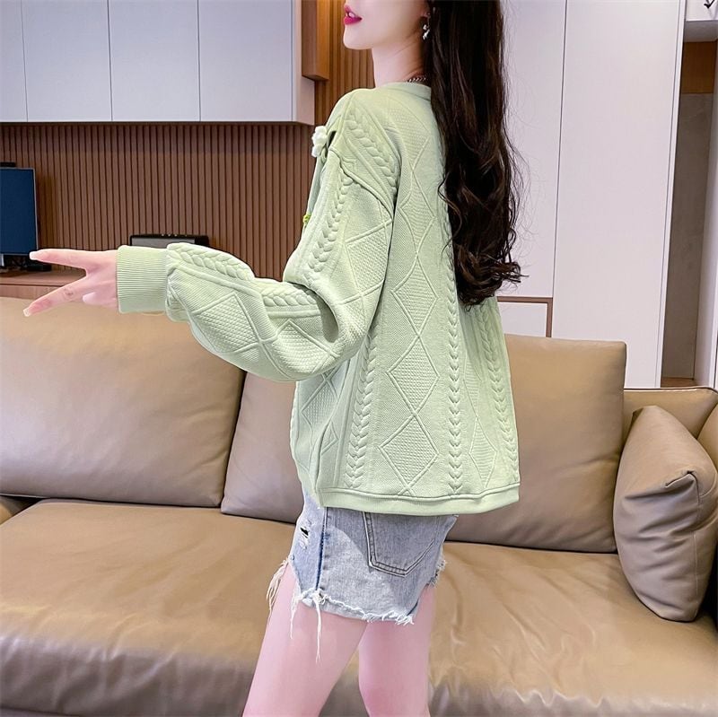 美人度アップ ファッション 絶対欲しい スウィート スウェット<S-8104>