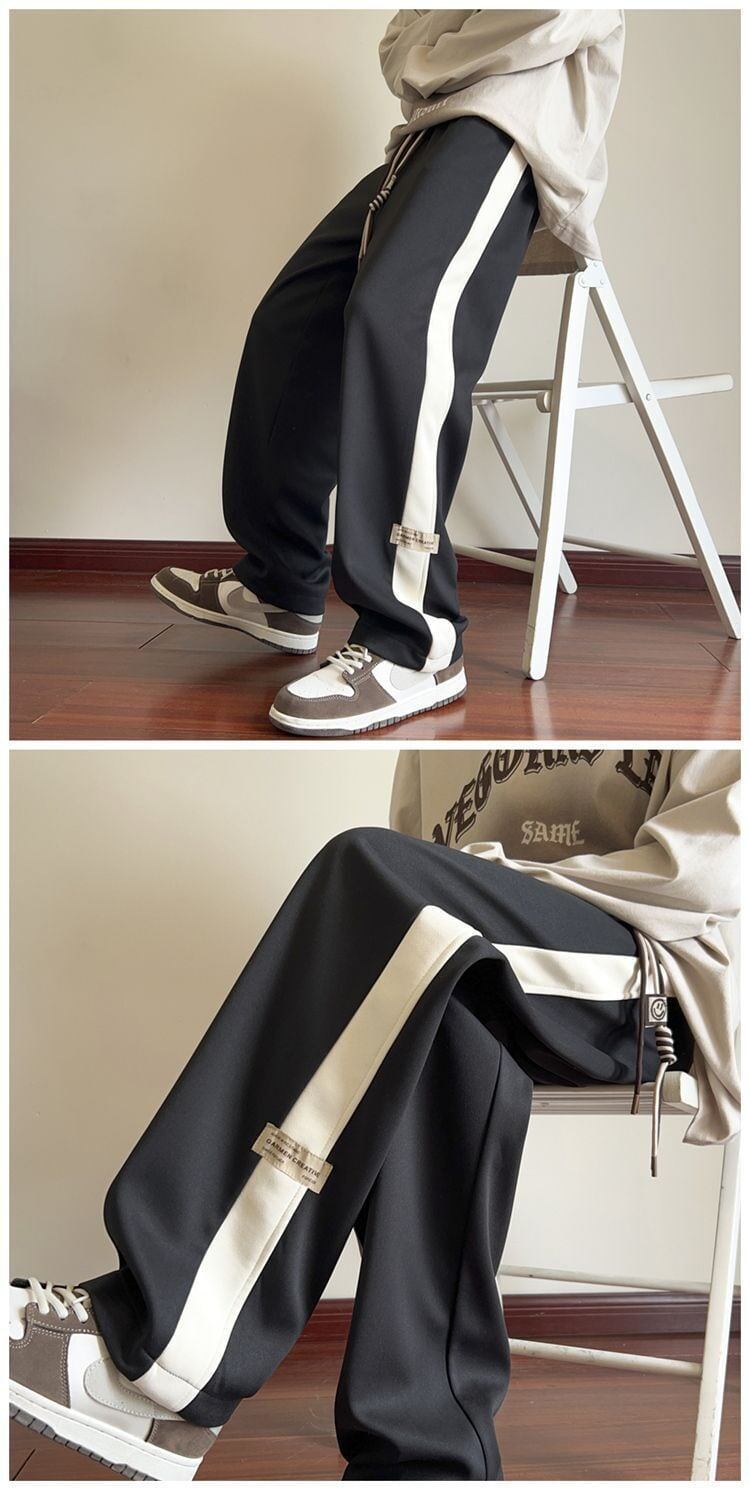 新商品 3色選択可 着心地抜群 切り替え男女兼用 パンツ ＜S-4963＞