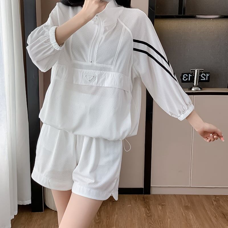 新商品 上質 簡潔 カジュアル 半袖Tシャツ ショートパンツ セットアップ ＜S-8832＞