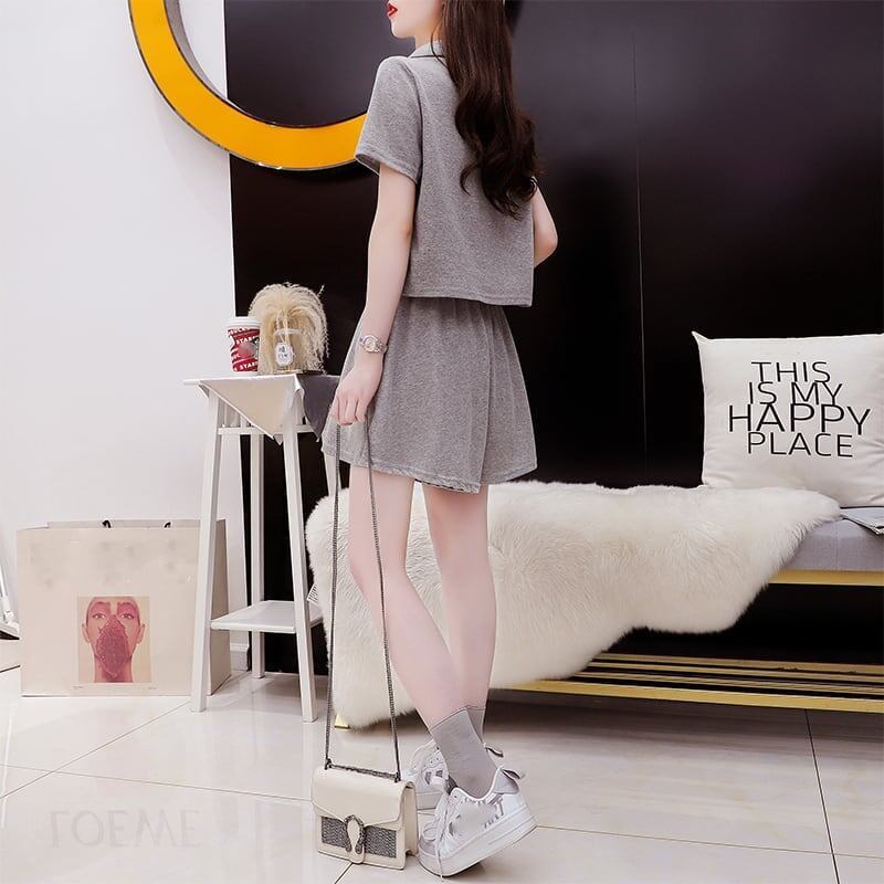 ゆったり感アップ ジャケット＋パンツ オシャレ度満点 セットアップ＜S-3213＞