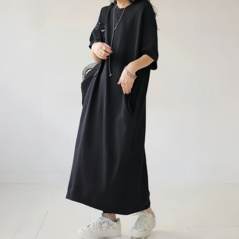 最愛の一着 早い者勝ち 絶対流行 カジュアル 共2色 ワンピース<S-12154>