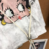 ファッション感満々 プリント シンプル Tシャツ S-13296