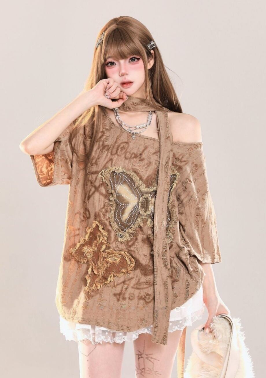 話題沸騰中 絶対流行 売れ筋 早い者勝ち カジュアル 2色選択 Tシャツ<S-11216>