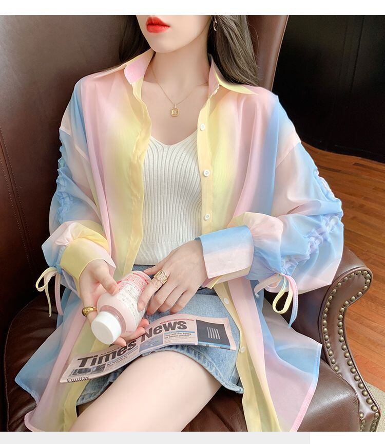 超人気 真夏も快適 上質 程よい甘さで品良く纏える スウィート シャツ＜S-9058＞