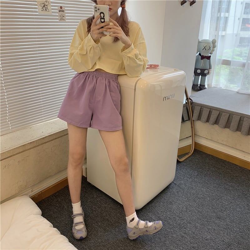 ゆったり感アップ ハイウエスト 一目惚れ パンツ ボトムス＜S-3138＞