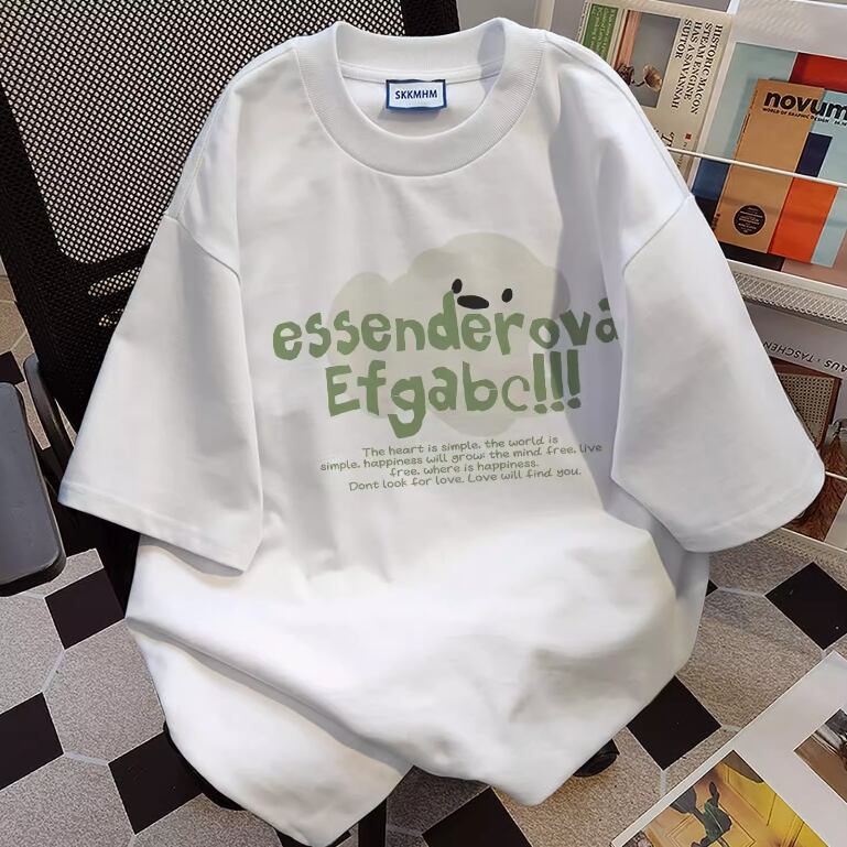 今季マストバイ プリント 定番シンプル 全5色 Tシャツ カットソー＜S-8552＞