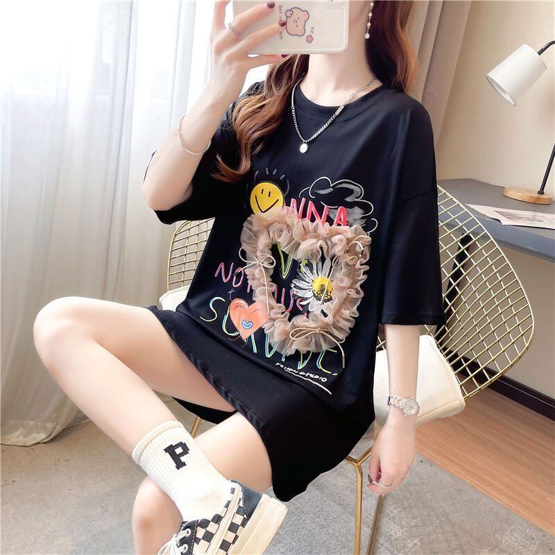 話題沸騰中 高級感溢れる オシャレ度満点 3色選択可 Tシャツ カットソー＜S-8293＞