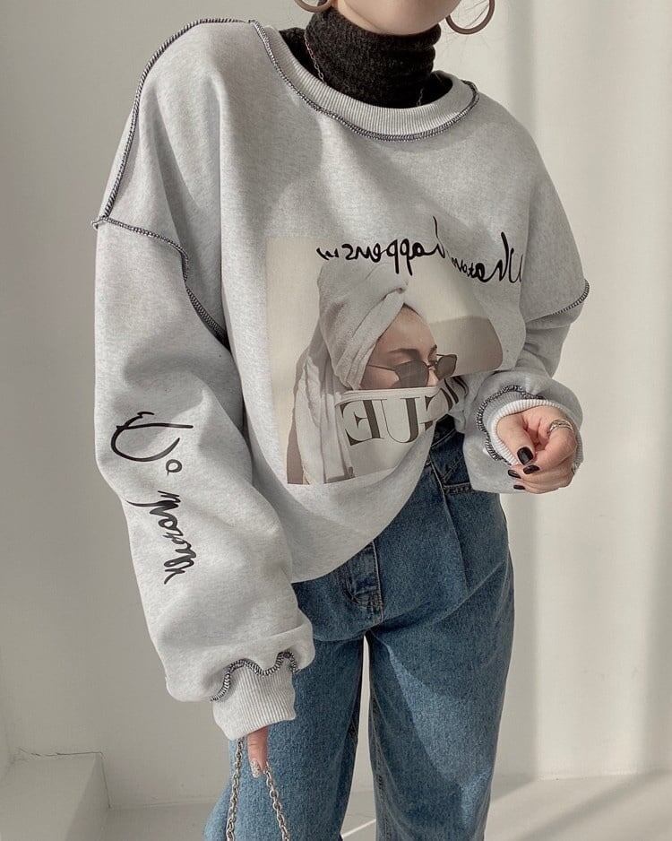 美人度アップ  超人気商品 スウェット<S-3987>