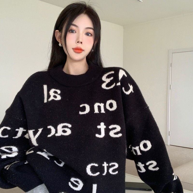 絶対流行 上品 セクシー上質 セーター<S-5673>