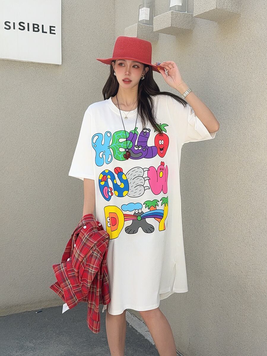早い者勝ち 海外トレンド 定番シンプル 好感度UP カジュアル 全3色 半袖 Tシャツ ＜S-11377＞