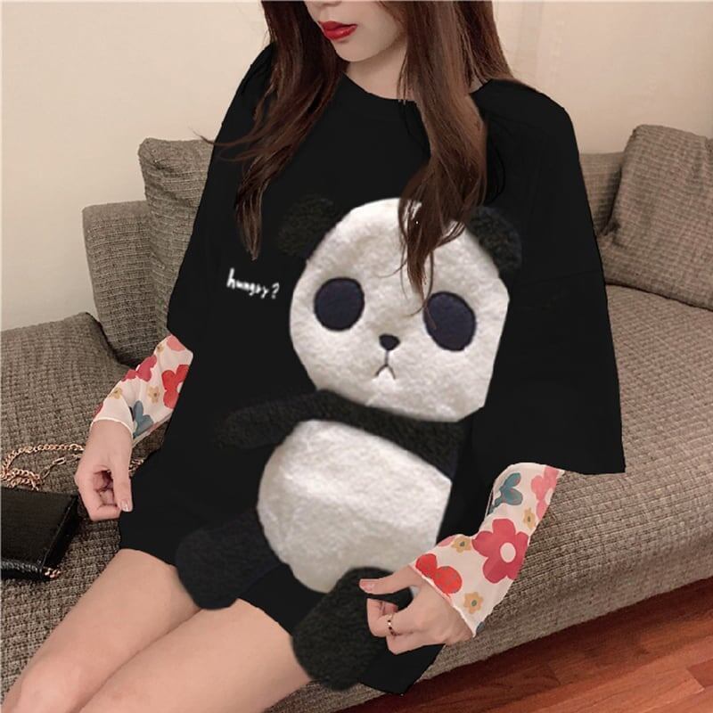 好感度満載 ラウンドネック カジュアル プリント Tシャツ カットソー＜S-2820＞