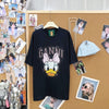 ゆったり プリント カジュアル シンプル Tシャツ S-13289
