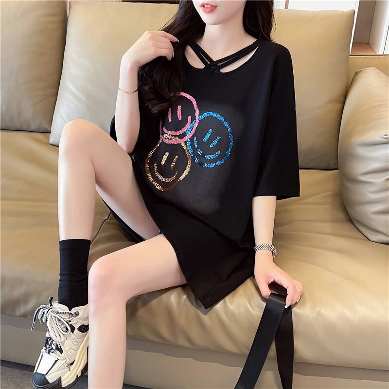今季マストバイ スウィート 特別デザイン プリント 全2色 半袖Tシャツ<S-8538>