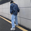 絶対流行 絶対欲しい デザイン性抜群 切り替え デニム ジャケットゆったりコート<S-9945>