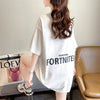 スタイリッシュ 切り替え 一目惚れ プリント Tシャツ カットソー＜S-3430＞
