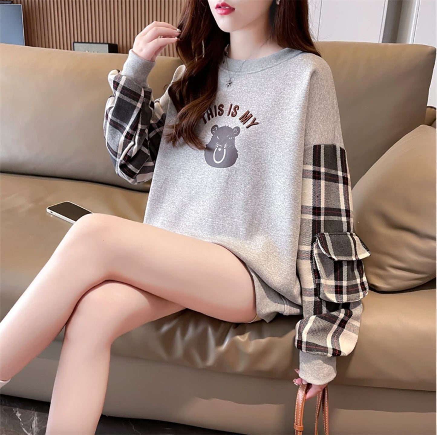 着?せ  美人度アップ スウェット<S-3866>
