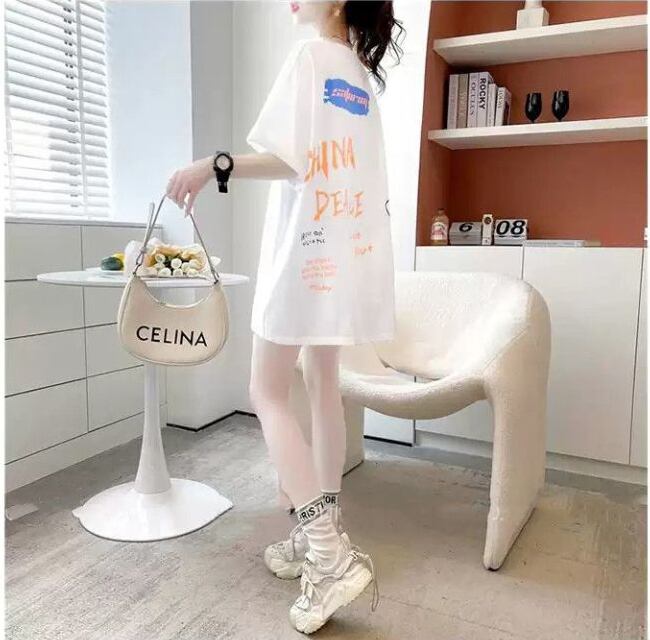 新商品 レース スウィートプリント 全2色 半袖Tシャツ ＜S-8715＞