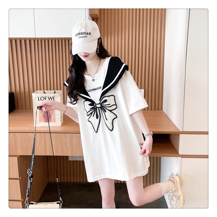 夏新作  キュート 厚手全6色フード付きパーカ<S-4582> プリントTシャツ 2色 ゆったり半袖＜S-8226＞