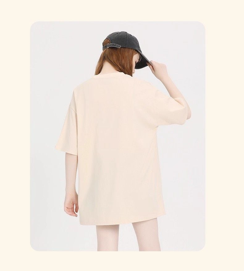 ルーズシルエット 半袖 Tシャツ <S-13140>