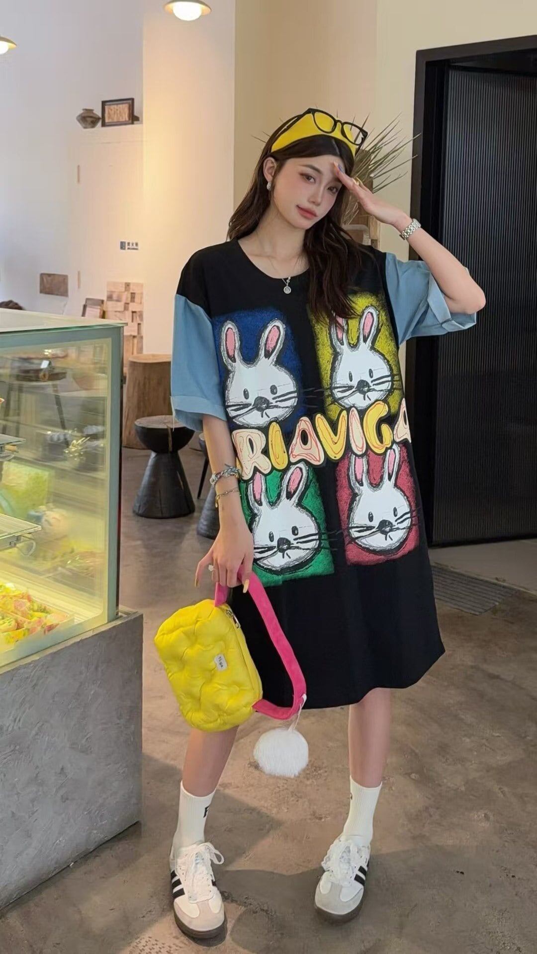 着回し力抜群 好感度UP 海外トレンド カジュアル 全3色 半袖 Tシャツ ＜S-11464＞