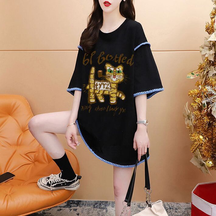 売り切れ必至 カジュアル アバンギャルド プリント全2色 半袖Tシャツ カットソー ＜S-8561＞