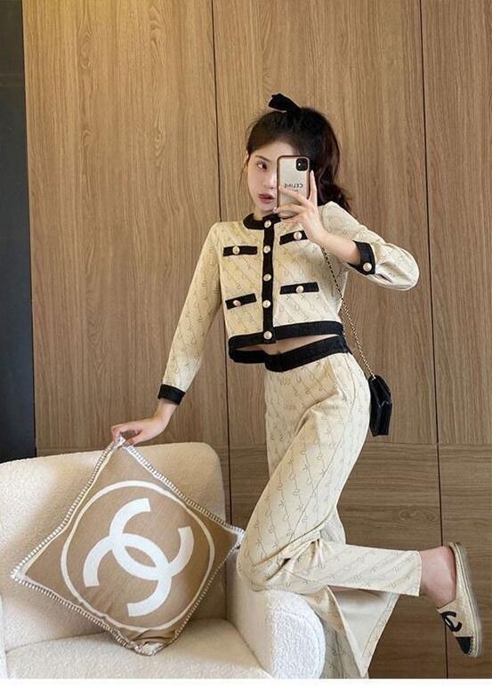 質感のいい おしゃれ度高め 好感度UP 着心地良い トップス+パンツセット ＜S-10853＞