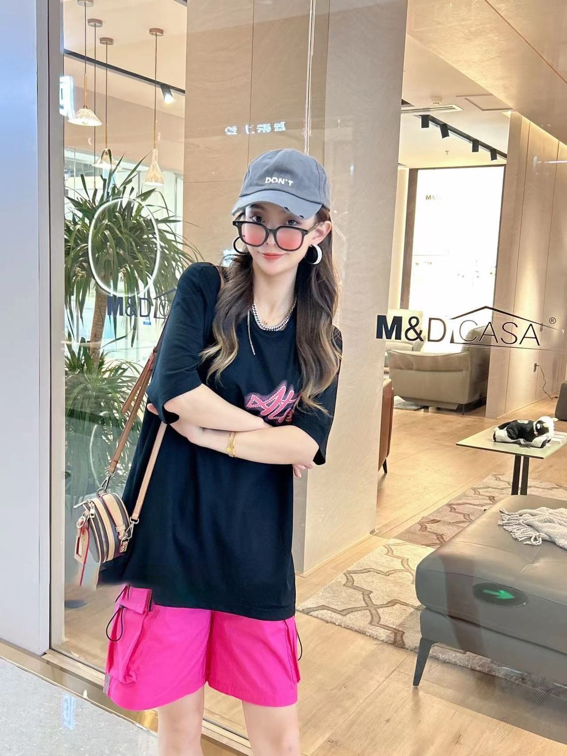 おすすめ ファッション 今季マストバイ 半袖Ｔシャツⅹパンツセット全4色<S-8568>
