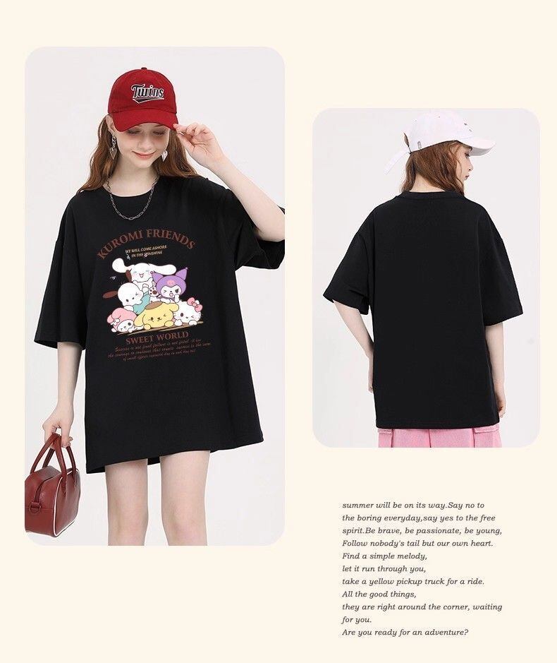 ルーズシルエット 半袖 Tシャツ <S-13140>
