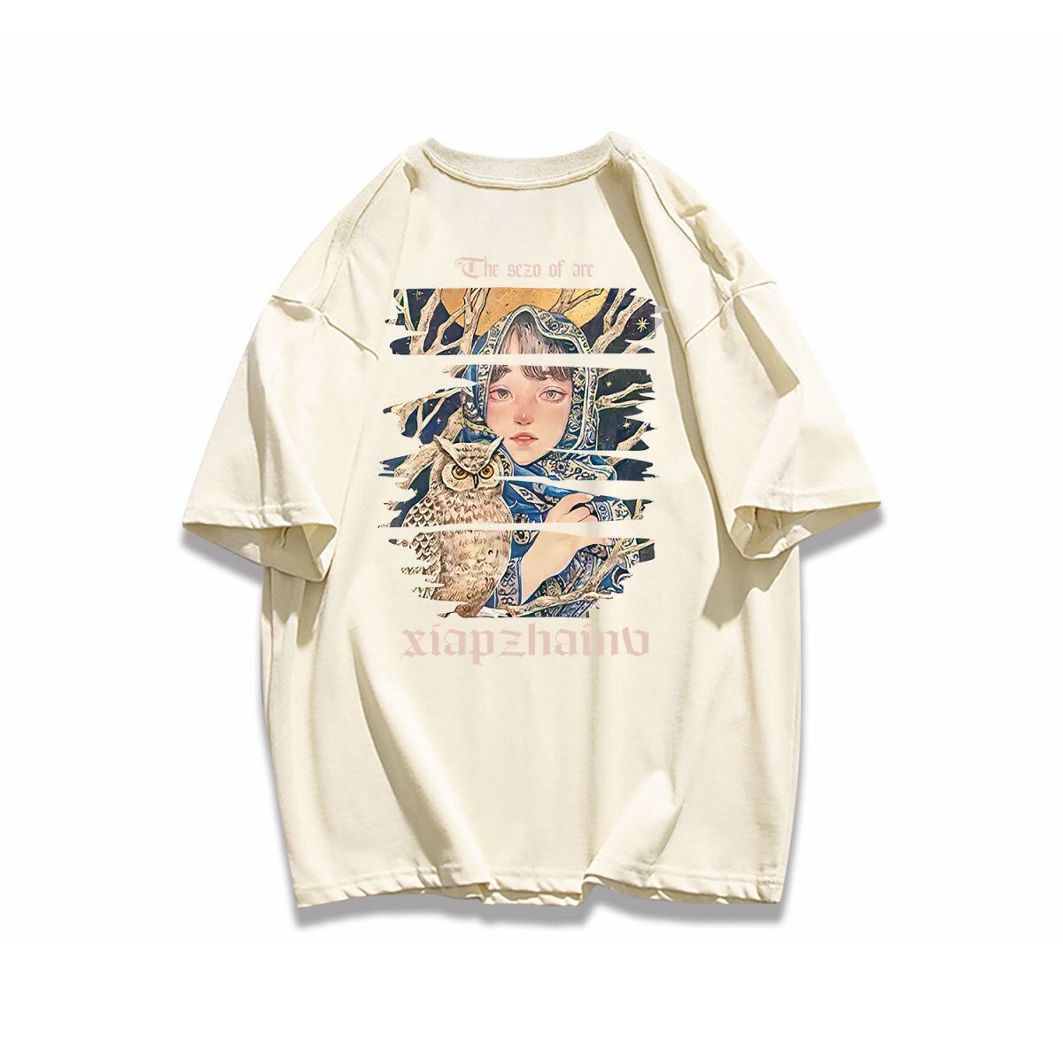 ポップなプリントが夏に映えるプリントTシャツ 半袖 全8色 Tシャツ <S-9252>