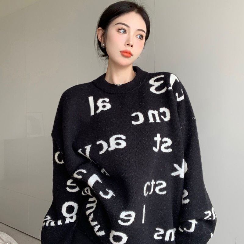 絶対流行 上品 セクシー上質 セーター<S-5673>