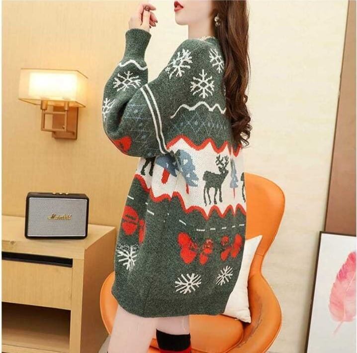 【裏起毛】絶対流行 キュート ファッション セーター<S-5886>