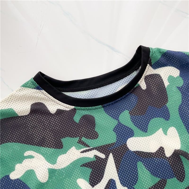 ファッション チャーミング プリント Tシャツ カットソー ワンピース＜isf-3494＞