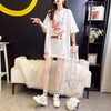 個性的なデザイン プリント 一目惚れ Tシャツ カットソー トップス＜S-3282＞
