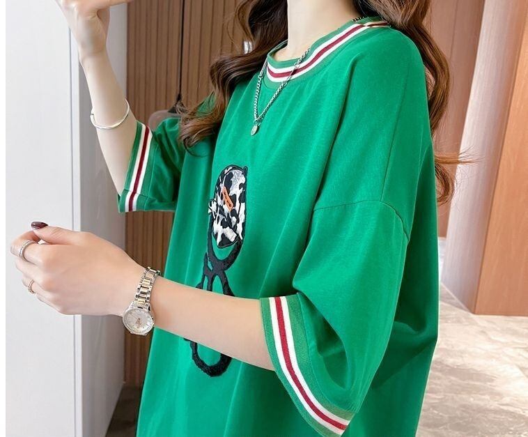 定番シンプル 好感度UP 海外トレンド カジュアル 全3色 半袖 Tシャツ ＜S-11486＞