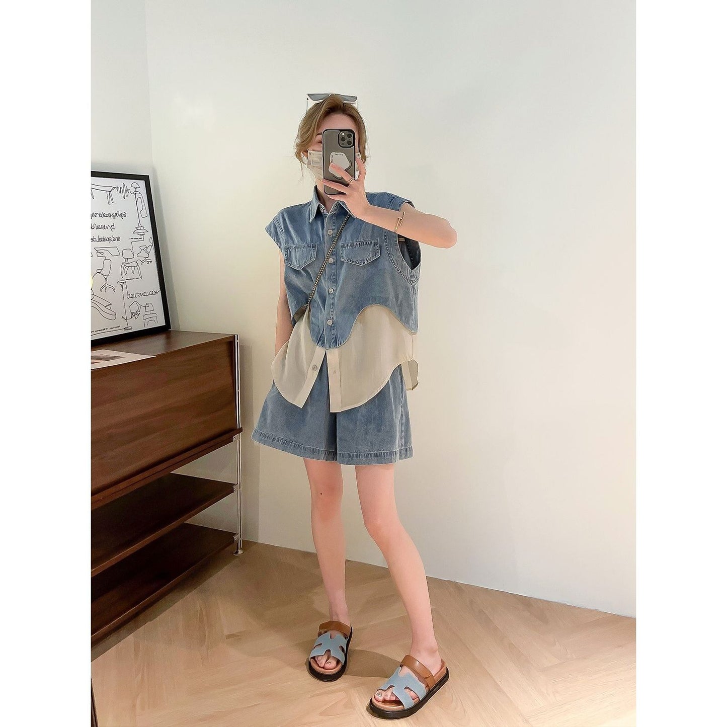 今季マストバイ 上品 ファッション 半袖Ｔシャツⅹパンツセット <S-6575>
