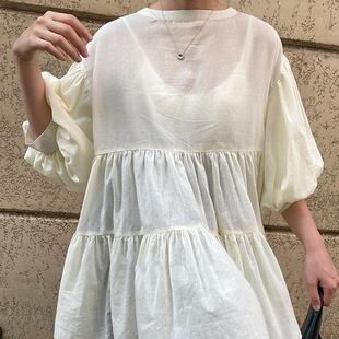 絶対欲しい カジュアル 大人可愛い アバンギャルド プリント 全6色 半袖 Tシャツ <S-12130>