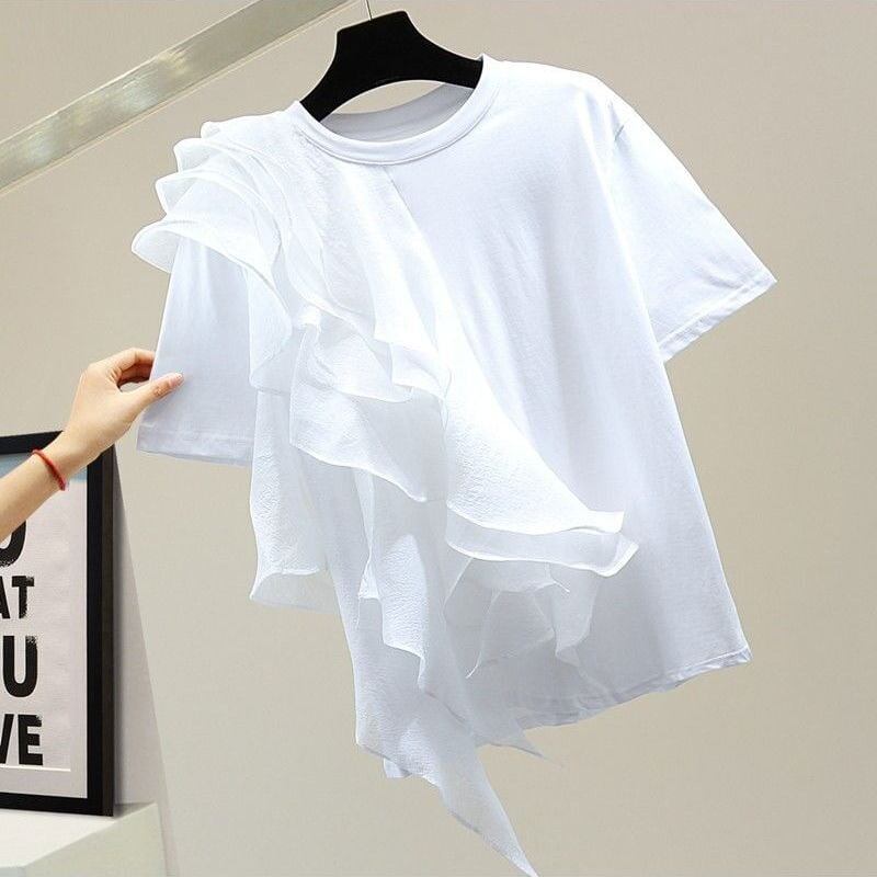好感度100％ 早い者勝ち 絶対流行 カジュアル 2色選択 Tシャツ<S-11896>